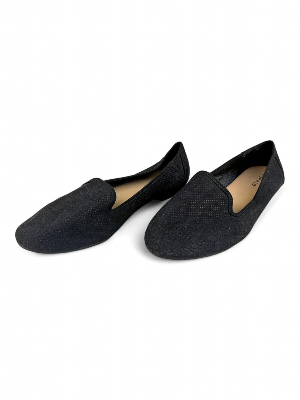 Torrid Black Perforated Loafers Flats Size 11